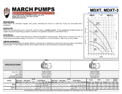 MDXT-3 Pump Manual