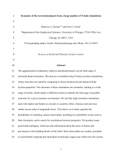 preprint - Department of Mineral Sciences