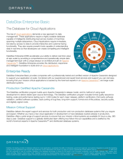 DataStax Enterprise Basic