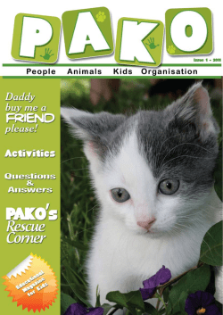 PAKO Magazine Issue 1 - Low Res