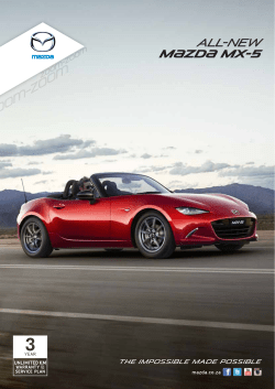 All-new M{ZD{ mX-5