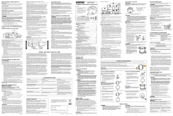 First Alert SCO5UK User Manual