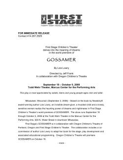 gossamer - First Stage