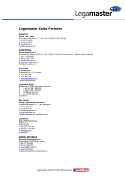 Legamaster Sales Partners