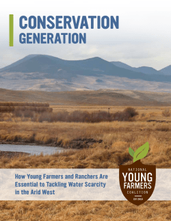 Conservation Generation - National Young Farmers Coalition