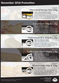 AOAP NOV Promo_2016 - Australia on a Plate