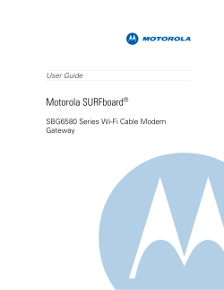 Motorola SURFboard