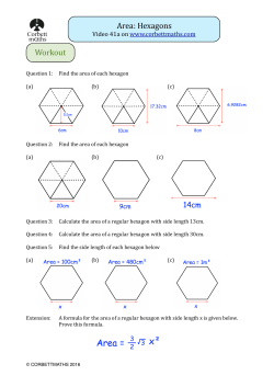 Area Hexagon - WordPress.com