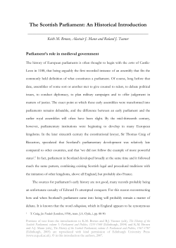 Here - Records of the Parliaments of Scotland