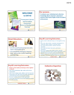 Day 2 - Wyoming Department of Education