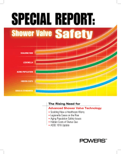 shower valve safety - Watts Water Technologies