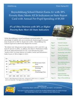 Reynoldsburg School District Earns A+ with 38