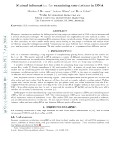 arXiv:q-bio/0404010v1 [q-bio.PE] 7 Apr 2004