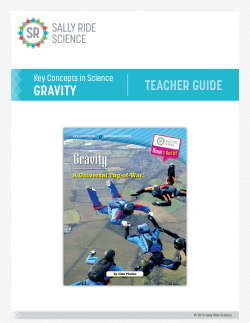 gravity teacher guide