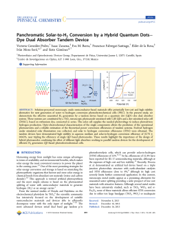 Panchromatic Solar-to-H2 Conversion by a Hybrid Quantum Dots