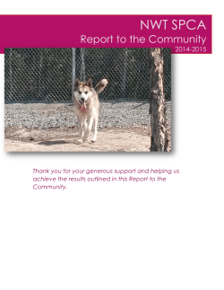 Picture - NWT SPCA