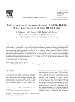 Bulk properties and electronic structure of SrTiO3, BaTiO3, PbTiO3