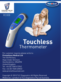 Instructions for use - Prometheus Medical UK