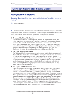 Concept Connector Study Guide
