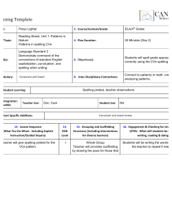 Lesson Planning Template
