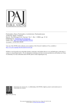 Postmodern Dance Postmodern Architecture Postmodernism