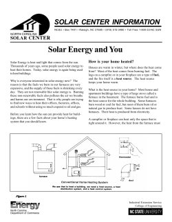 Solar Energy and You