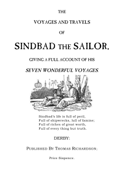 The Voyages and Travels of Sindbad the Sailor