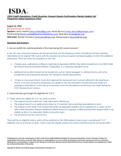 August 13, 2010 [Revised October 8, 2010] Speakers: James