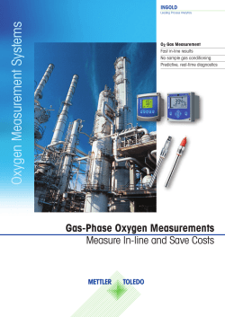 Gas-Phase Oxygen Measurements