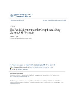 - CUNY Academic Works - The City University of New York