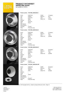 PRODUCT DATASHEET ANGELINA series