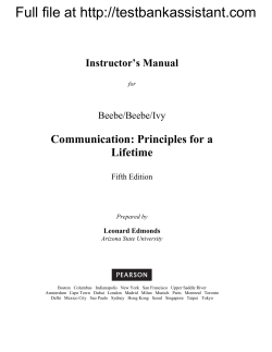 FREE Sample Here - Find the cheapest test bank for your