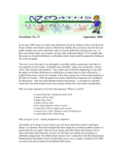 Newsletter No 37
