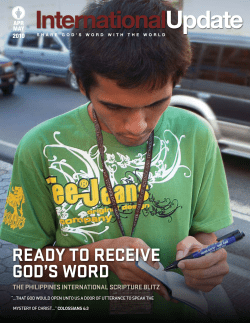 Ready To Receive God`s WoRd