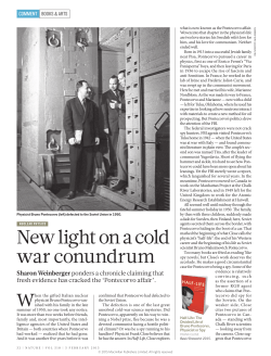 New light on a cold war conundrum