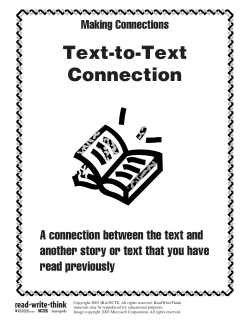 Text-to-Text Connection