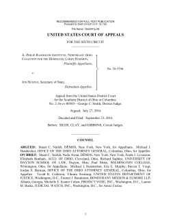 Ohio A. Philip Randolph Institute v. Husted