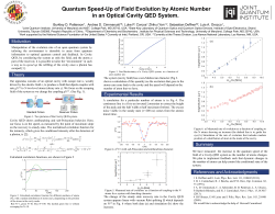Quantum Speed-Up of Field Evolution by Atomic Number in an