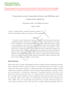 Cooperation across timescales between and