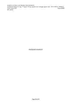 Bijsluiter PDF