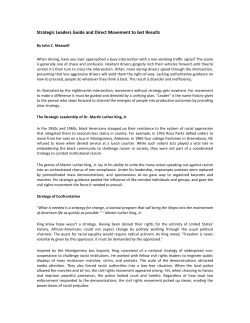 Strategic Leaders Guide and Direct Movement to Get