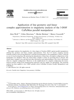 Application of line geometry and linear complex approximation to