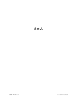 Set A - ETC Montessori