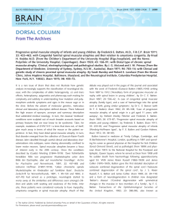 dorsal column - Oxford Academic