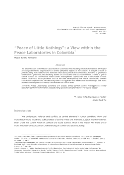 Peace of Little Nothings