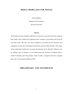 Bank and monarchy not compatible: