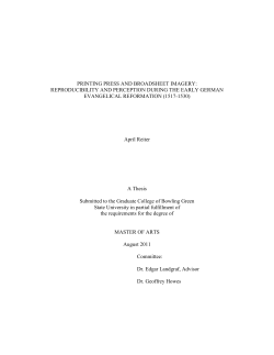 printing press and broadsheet imagery