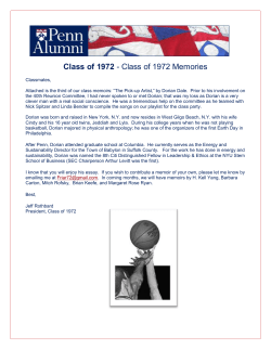 Class of 1972 Memories