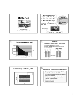 Batteries - Studentportalen