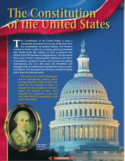US Constitution - Boone County Schools